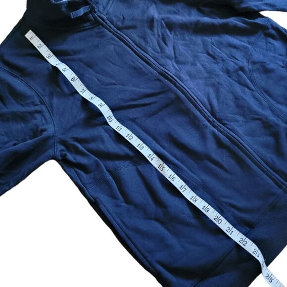 Sag Harbor Stretch Full Zip Black Sweater SZ S American Comfort Inkblot - Picture 4 of 7